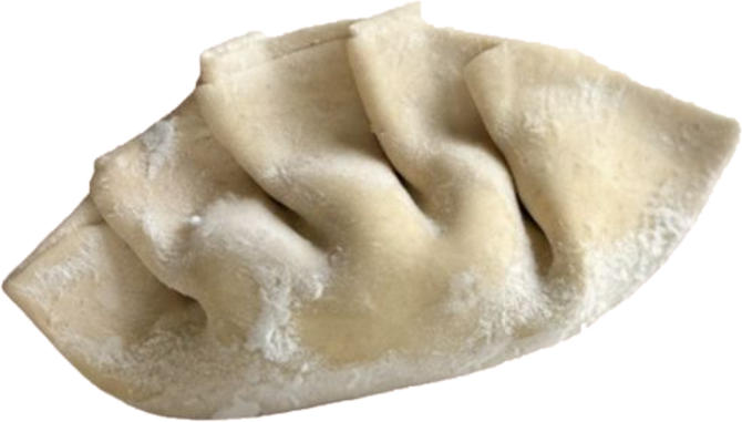 Gyoza vegana cruda